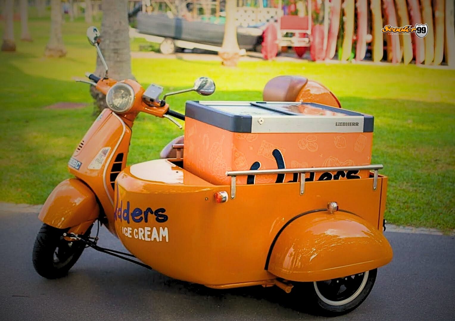 Custom Made project example 13: Sidecar Kit for Ice Cream Vintage Vending Edition
